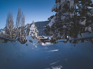 Entrée de l’hébergement