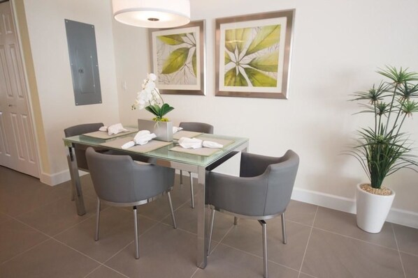 In-room dining