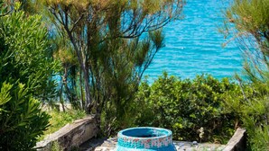 Luxury-Suite, 2 Schlafzimmer, Badewanne, am Strand | Ausblick vom Zimmer