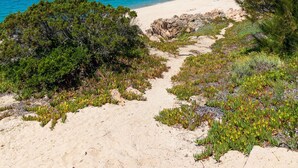 Luxury-Suite, Badewanne, am Strand | Ausblick vom Zimmer