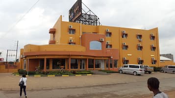 Fassade der Unterkunft