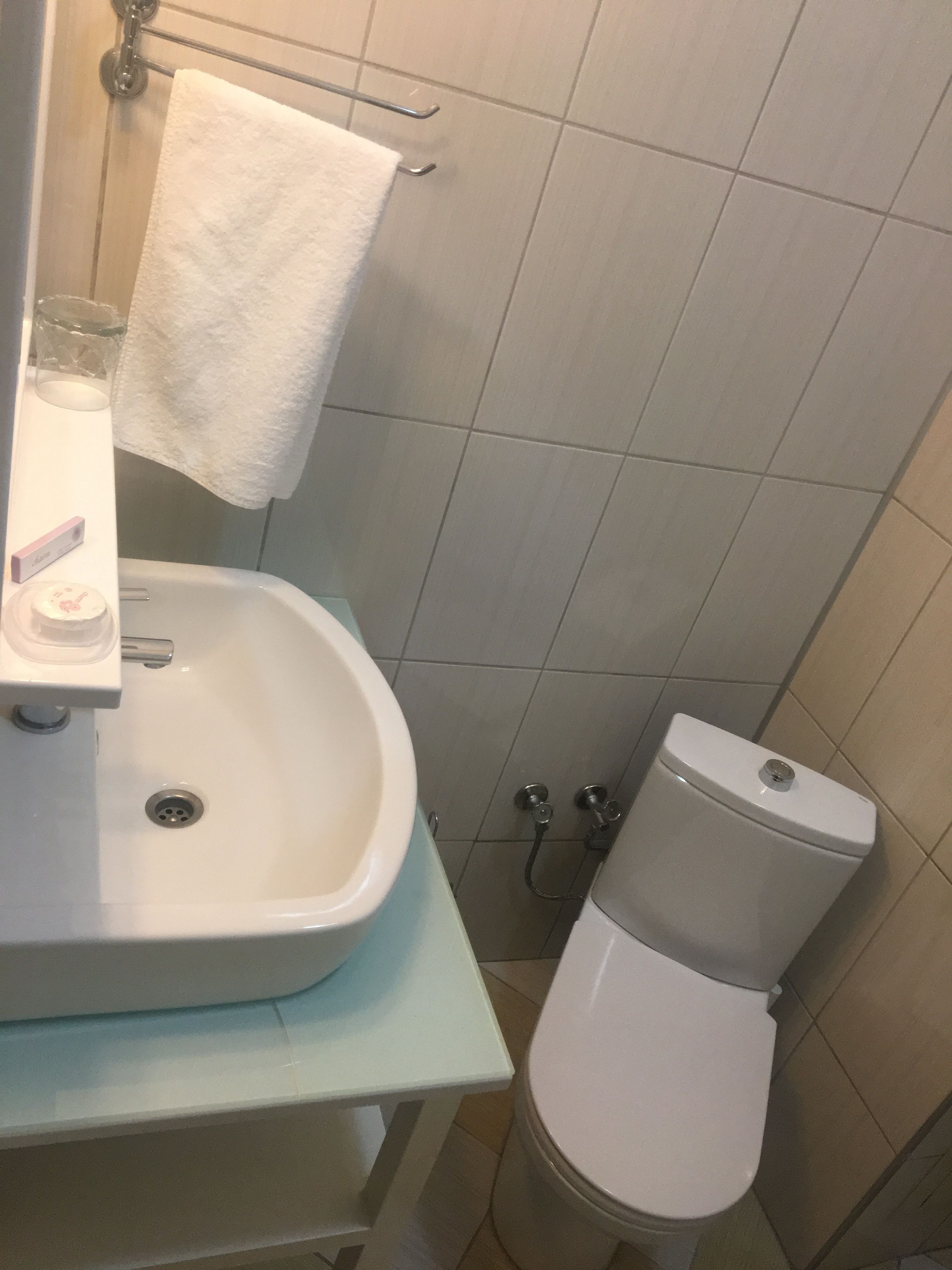 standard double or twin room, valley view | bathroom | shower, rainfall showerhead, free toiletries, hair dryer