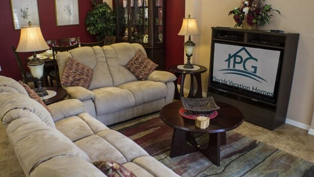 Living area - Ronald's West Haven Villa 4 Bedroom IPG Florida (Davenport)