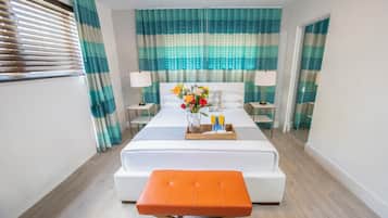 Suite, 1 habitación | 1 habitación, ropa de cama de alta calidad y edredón