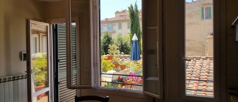 Vue depuis l’hébergement