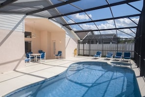 Outdoor pool - Lisa's Indian Creek Villa 5 Bedroom IPG Florida (Kissimmee)