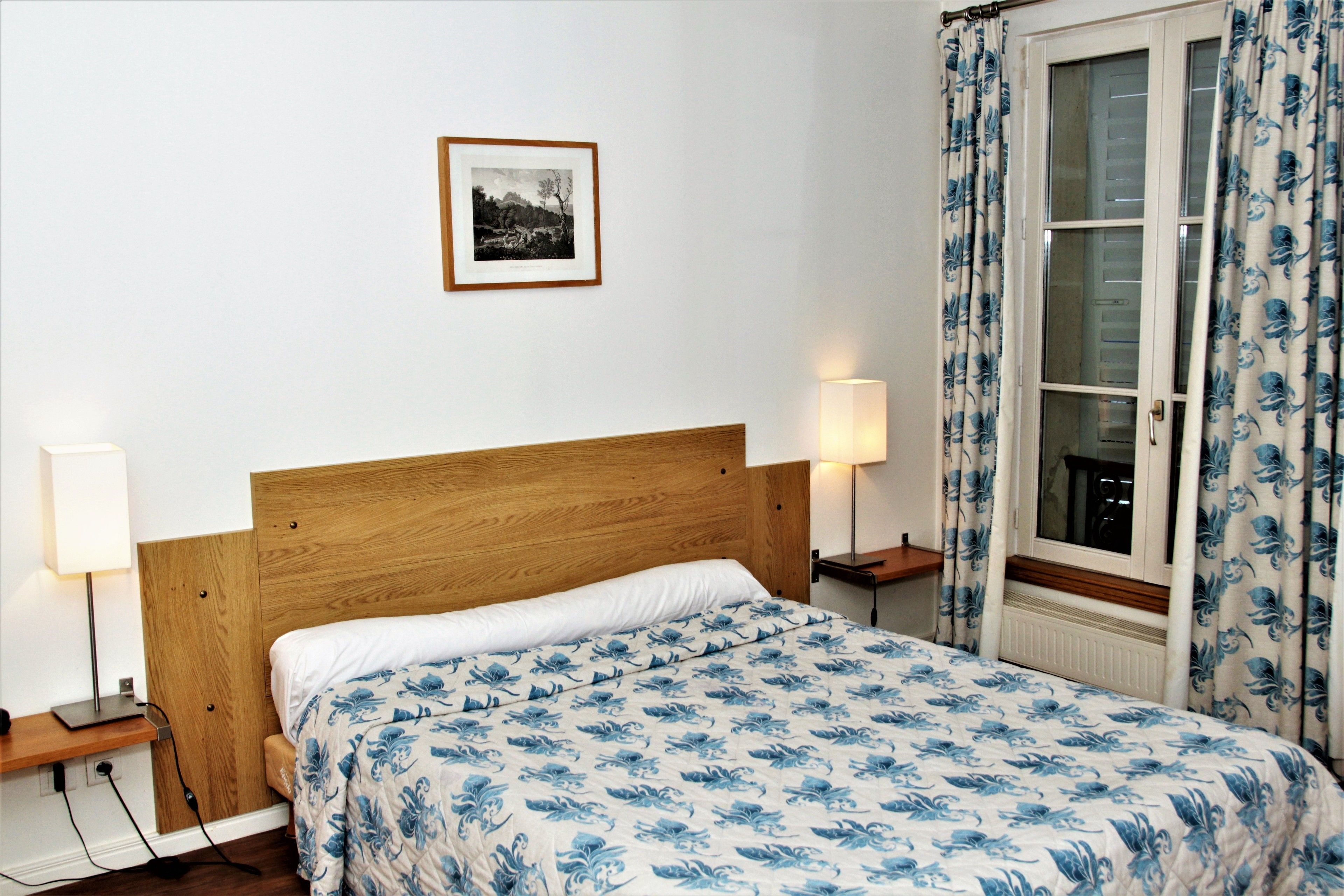 premium bedding, individually decorated, blackout curtains