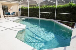 Outdoor pool - Mark's Westridge Villa 5 Bedroom IPG Florida (Davenport)