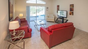 Living area - Mathew's Veranda Palms Villa 5 Bedroom IPG Florida (Kissimmee)