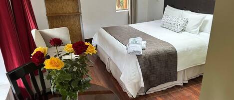 Wifi gratis y ropa de cama