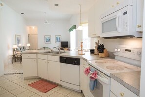 Microwave, coffee/tea maker