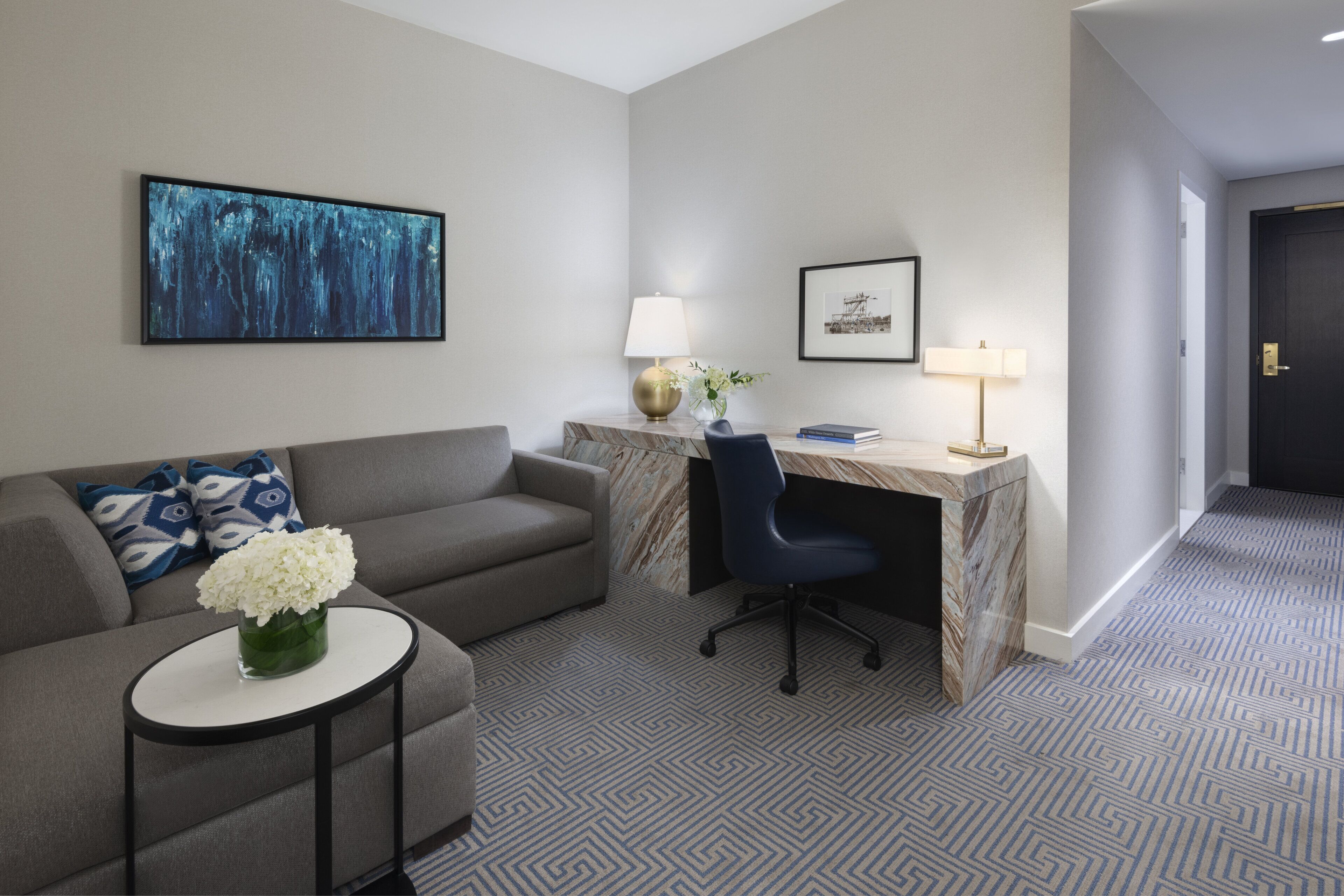 Junior Suite, 1 King Bed, Balcony, River View (Juliet Balcony) | 1 bedroom, Egyptian cotton sheets, premium bedding, down comforters