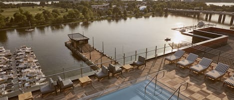 Rooftop pool
