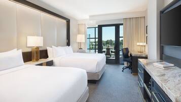 Premium Room, 2 Queen Beds, Balcony, River View | 1 bedroom, Egyptian cotton sheets, premium bedding, down comforters