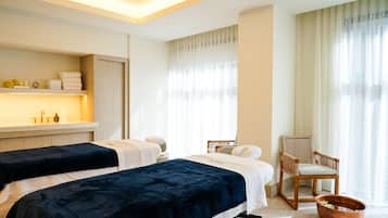 Body treatments, aromatherapy, hot stone massages, deep-tissue massages