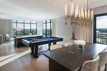 Suite, 1 King Bed (Anchor) | 1 bedroom, Egyptian cotton sheets, premium bedding, down comforters at InterContinental Washington D.C. - The Wharf by IHG