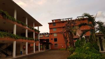 Majoituspaikan julkisivu