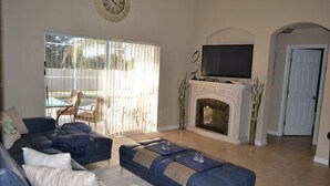 Living area - Enchanted Sand Hill Villa 4 Bedroom IPG Florida (Davenport)