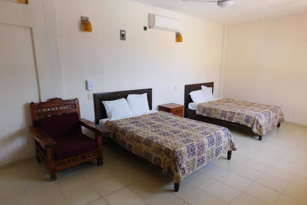 Chambre Double, 2 lits doubles | Wi-Fi gratuit