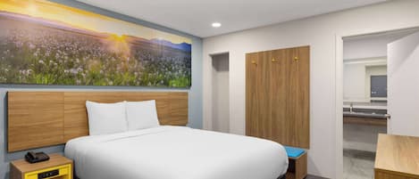 Zimmer, 1 Queen-Bett, barrierefrei, Nichtraucher (Mobility/Hearing, Tub w/ Grab Bars)