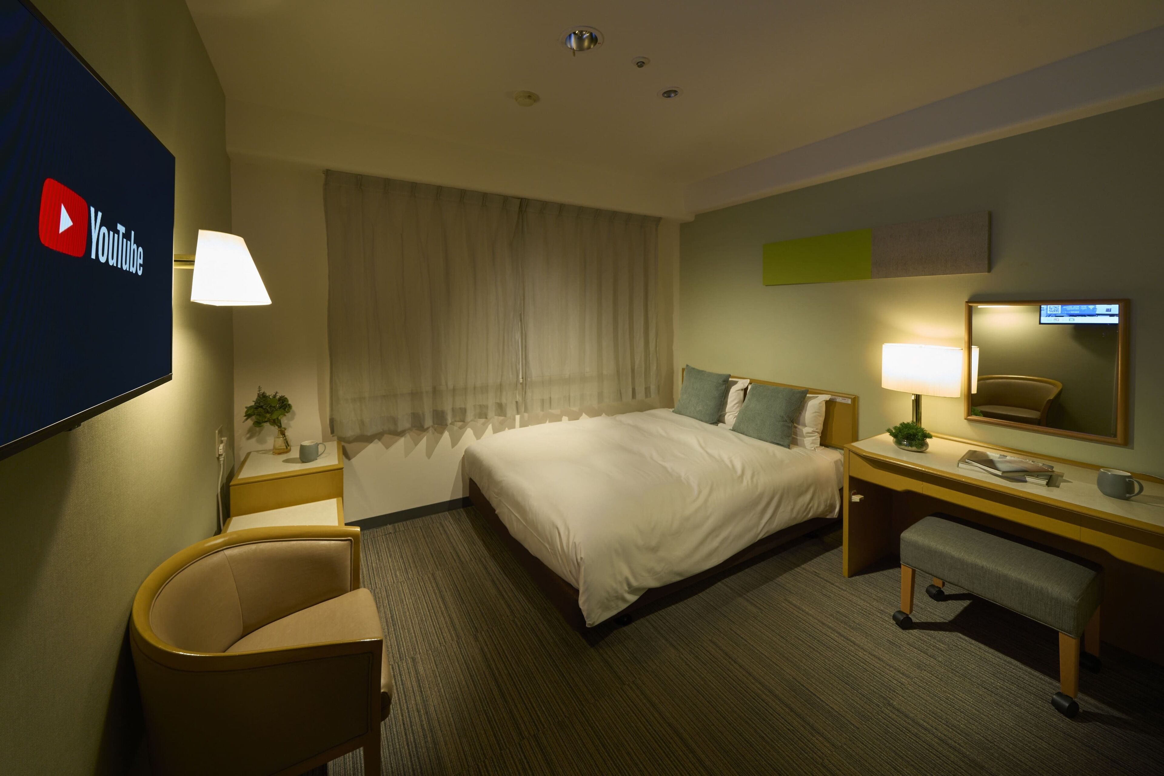 down duvets, desk, blackout curtains, free wifi