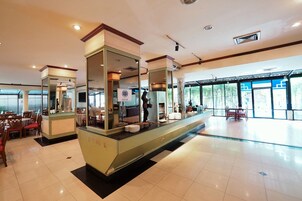 Café da manhã com buffet todos os dias mediante uma taxa