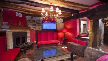 Sala de estar en el lobby