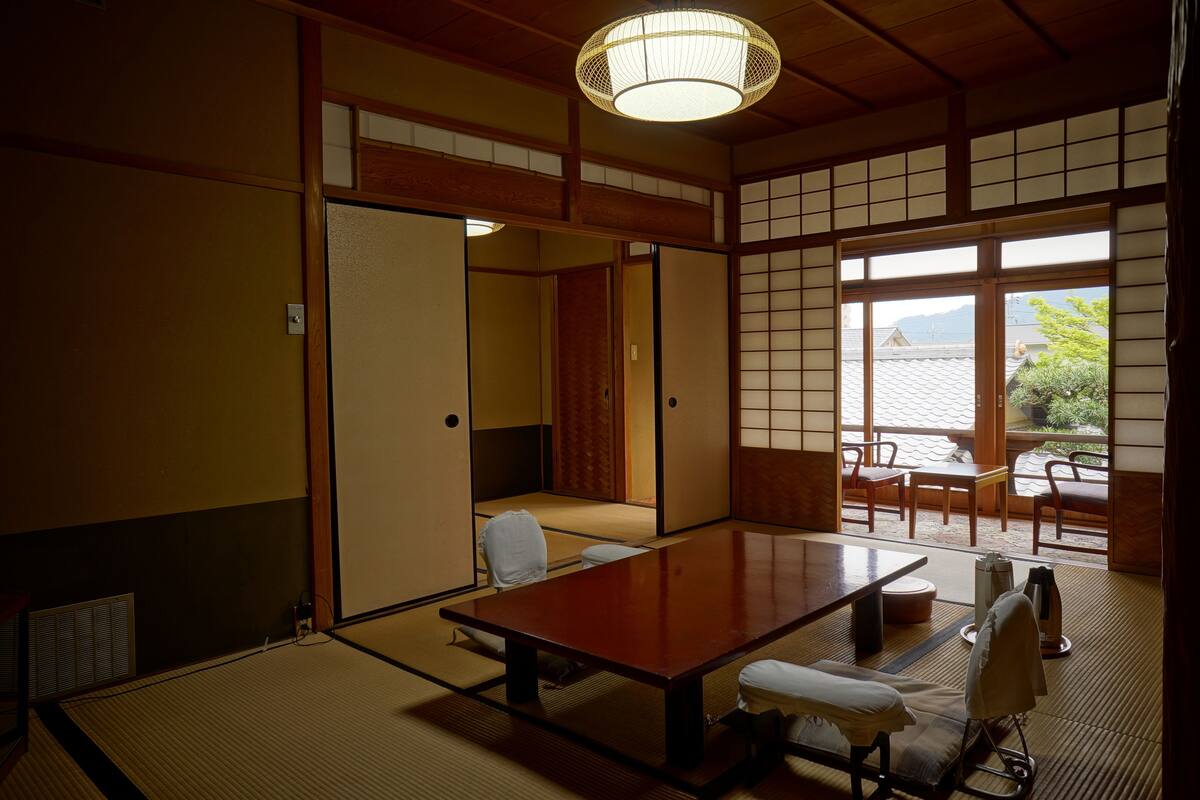 Japanese Style Room -HIMEYAMA no MA- 207, Non-Smoking | Desk, laptop workspace, iron/ironing board