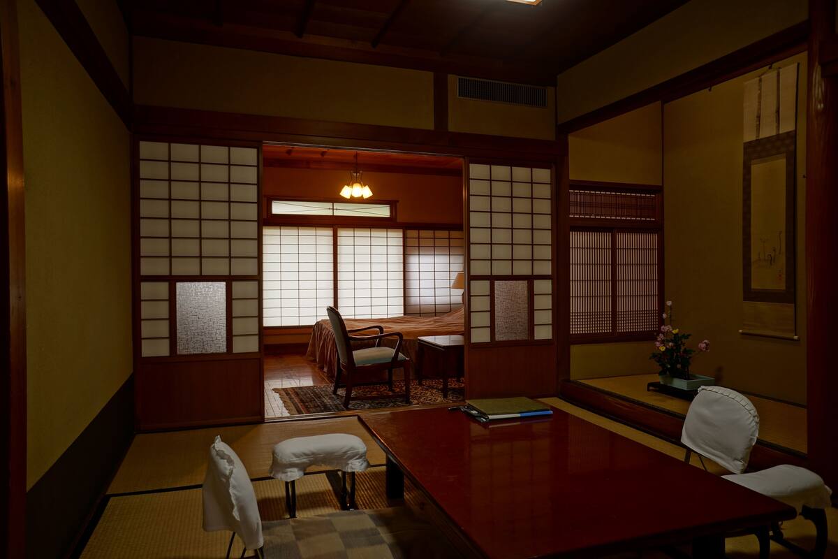 Japanese Style Room -BOTAN no MA- 107, Non-Smoking | Desk, laptop workspace, iron/ironing board