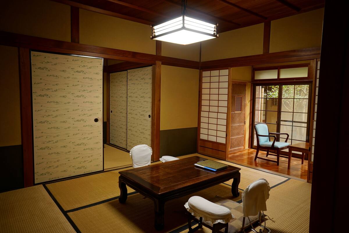 Japanese Style Room -HAGOROMO no MA- 106, Non-Smoking | Desk, laptop workspace, iron/ironing board