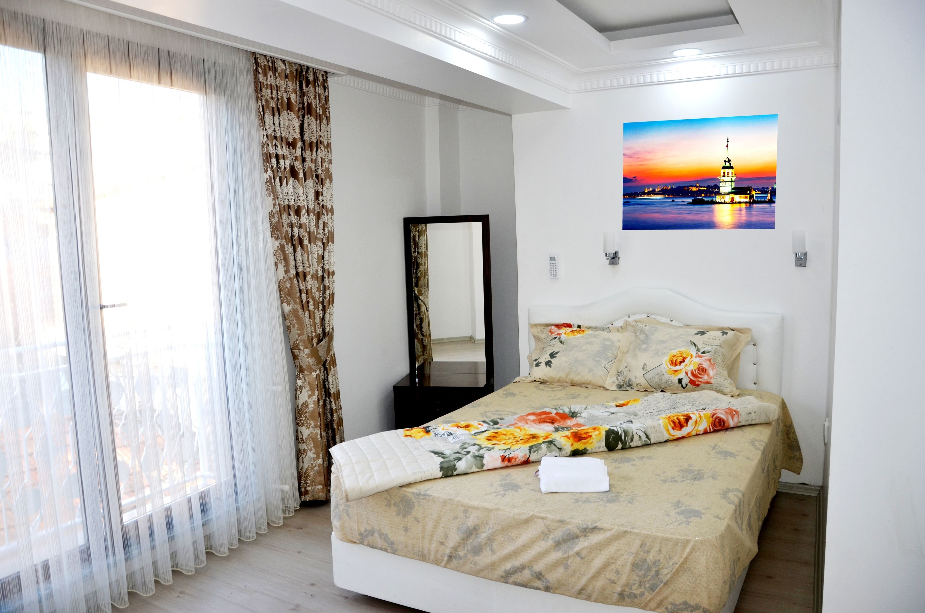 Uitzicht vanuit de kamer