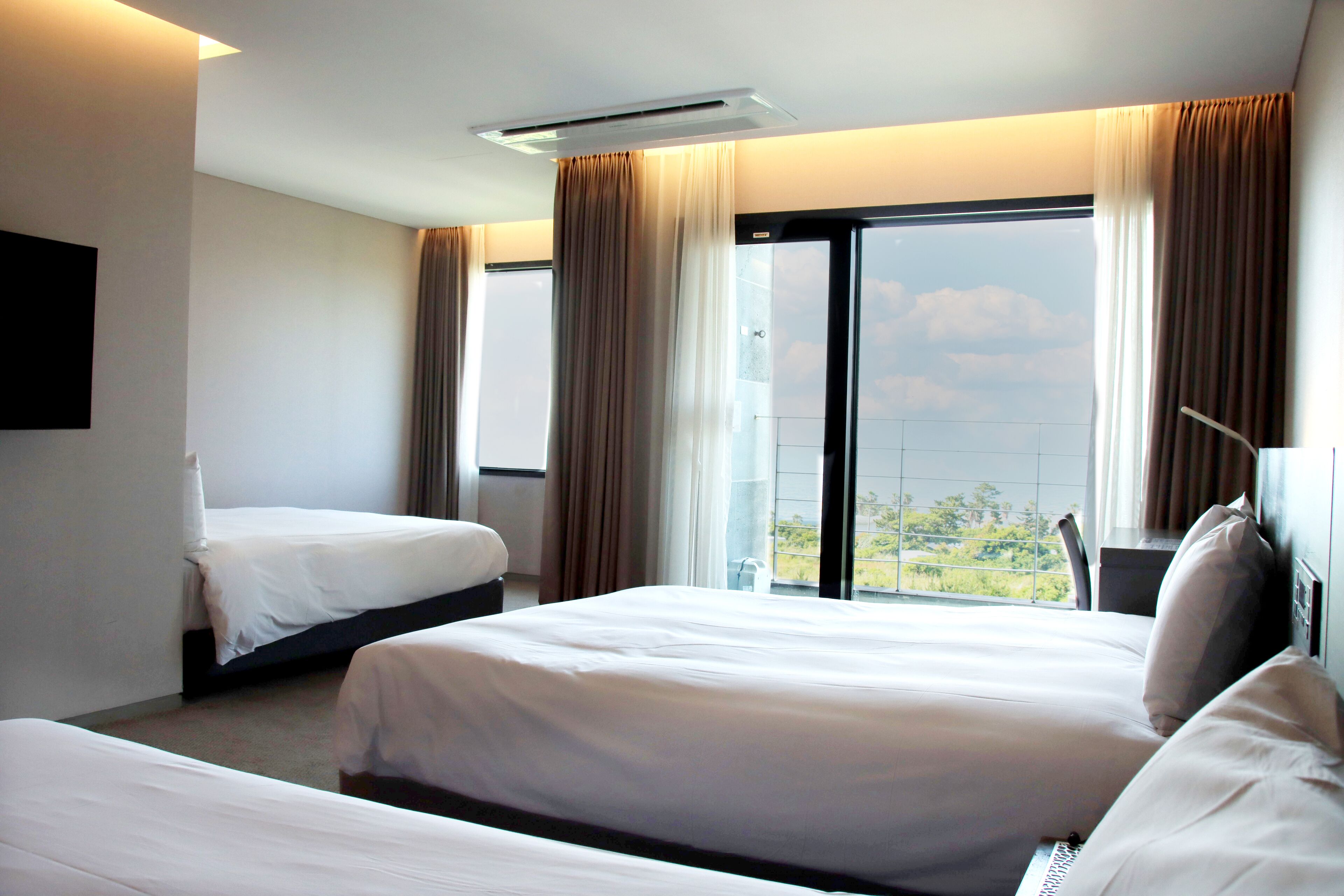 이그제큐티브 패밀리룸 | 책상, 암막 커튼, 무료 WiFi, 침대 시트