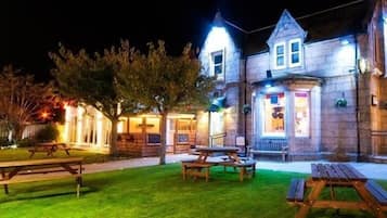 Front of property – evening/night