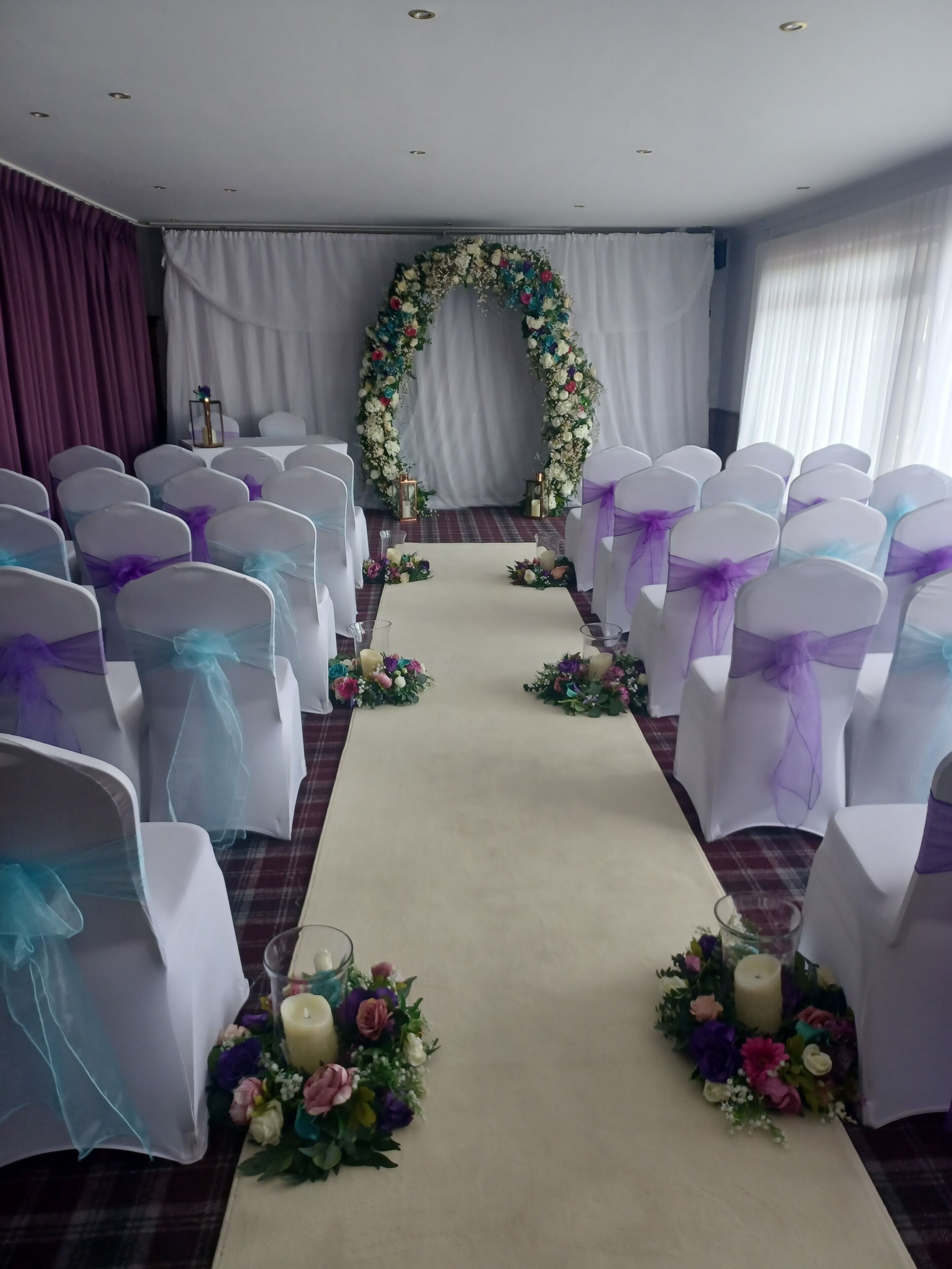 indoor wedding