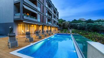 Front of property – evening/night