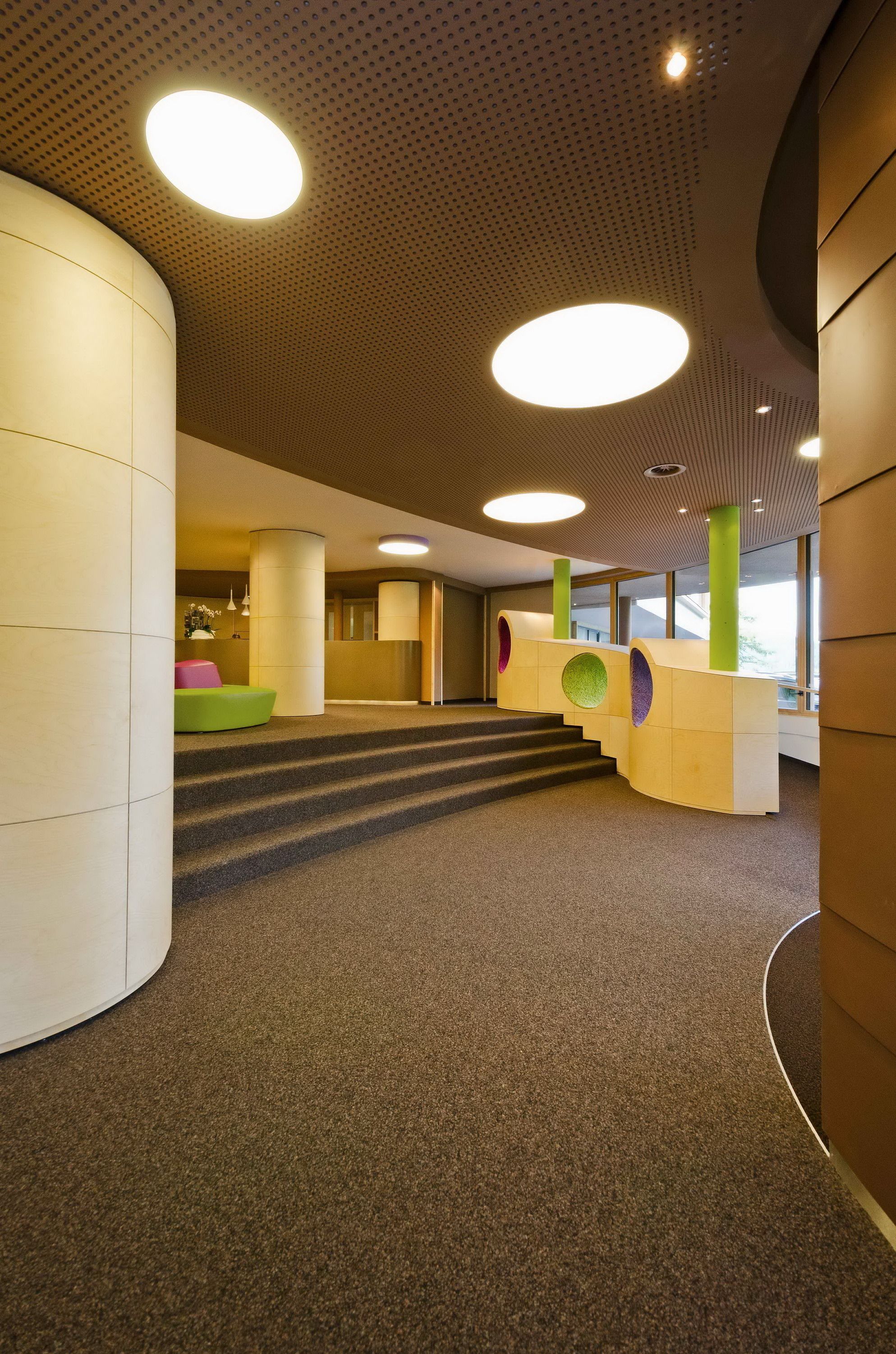 Interior entrance