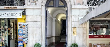 Voorkant van accommodatie