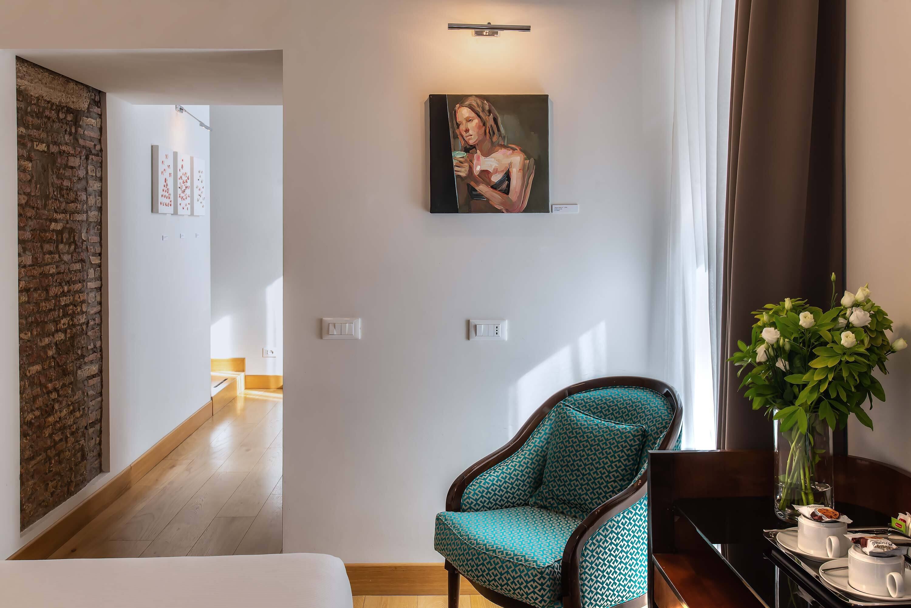 Junior Suite, City View | Cadar Frette Itali, peralatan tempat tidur premium, gebar bulu kapas 