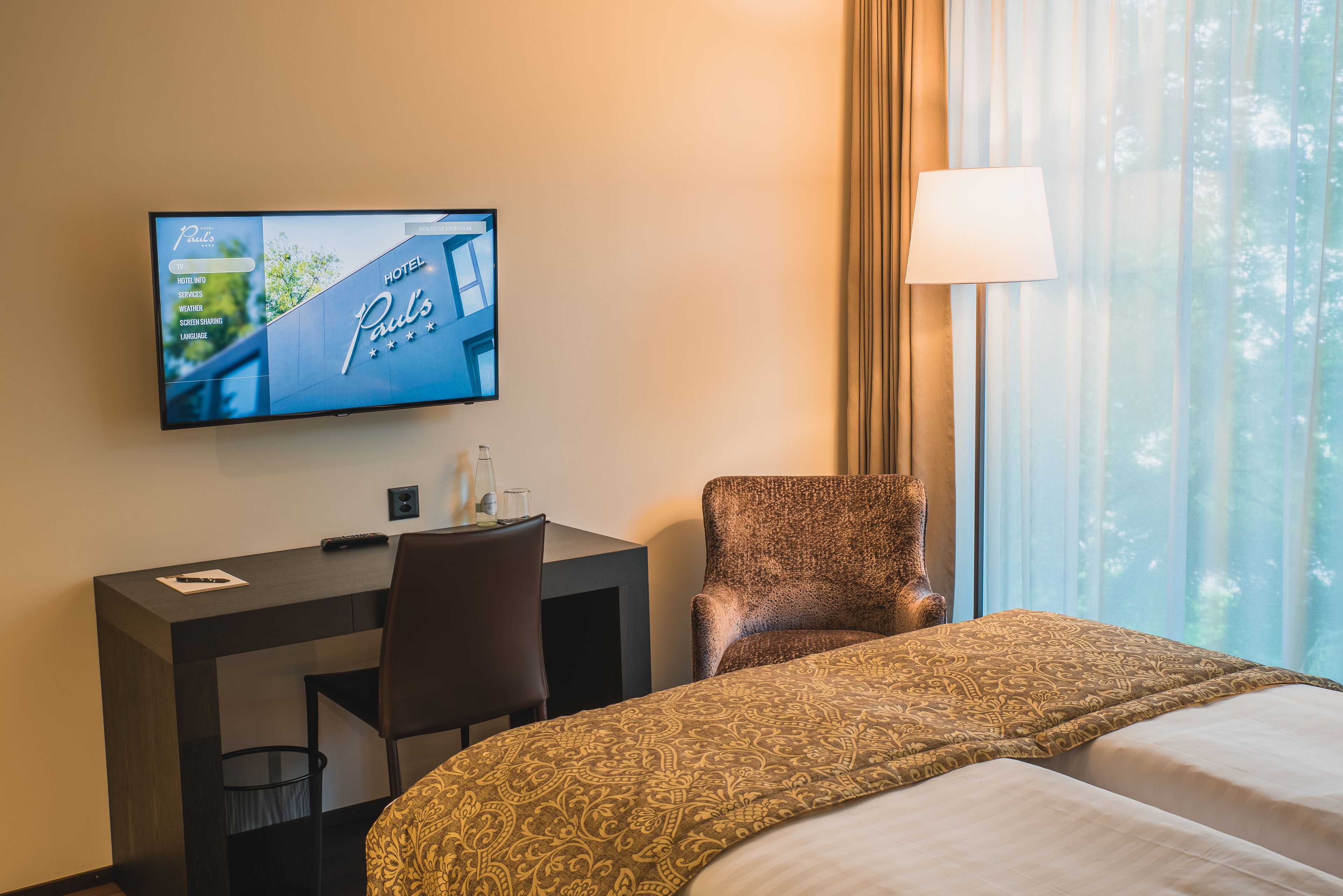 standard double room, accessible | premium bedding, in-room safe, desk, blackout curtains