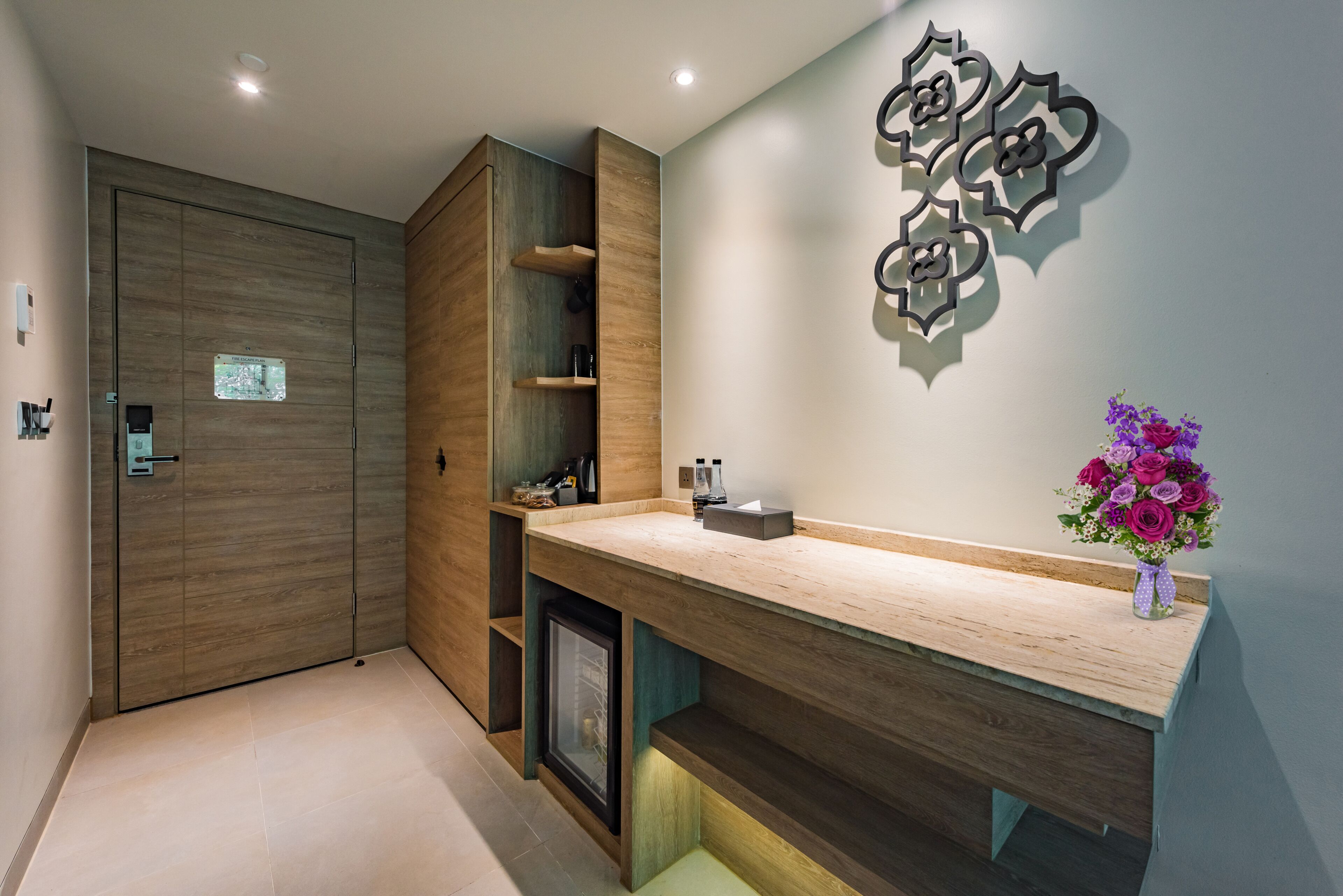 deluxe studio | premium bedding, in-room safe, desk, blackout curtains