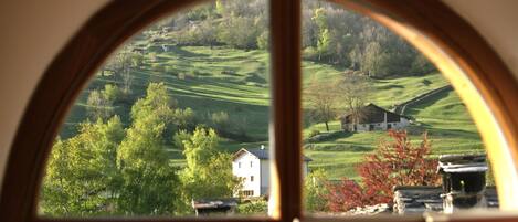 Vue depuis l’hébergement