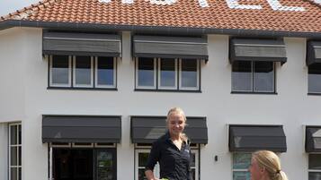 Voorkant van accommodatie