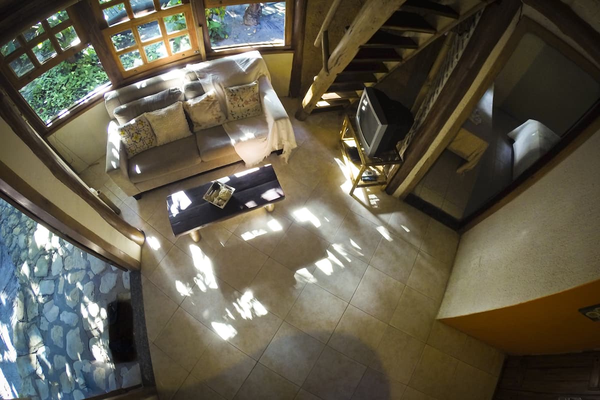 Habitación cuádruple | Sala de estar