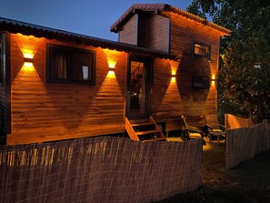 Casa de árbol de diseñador | Terraza o patio