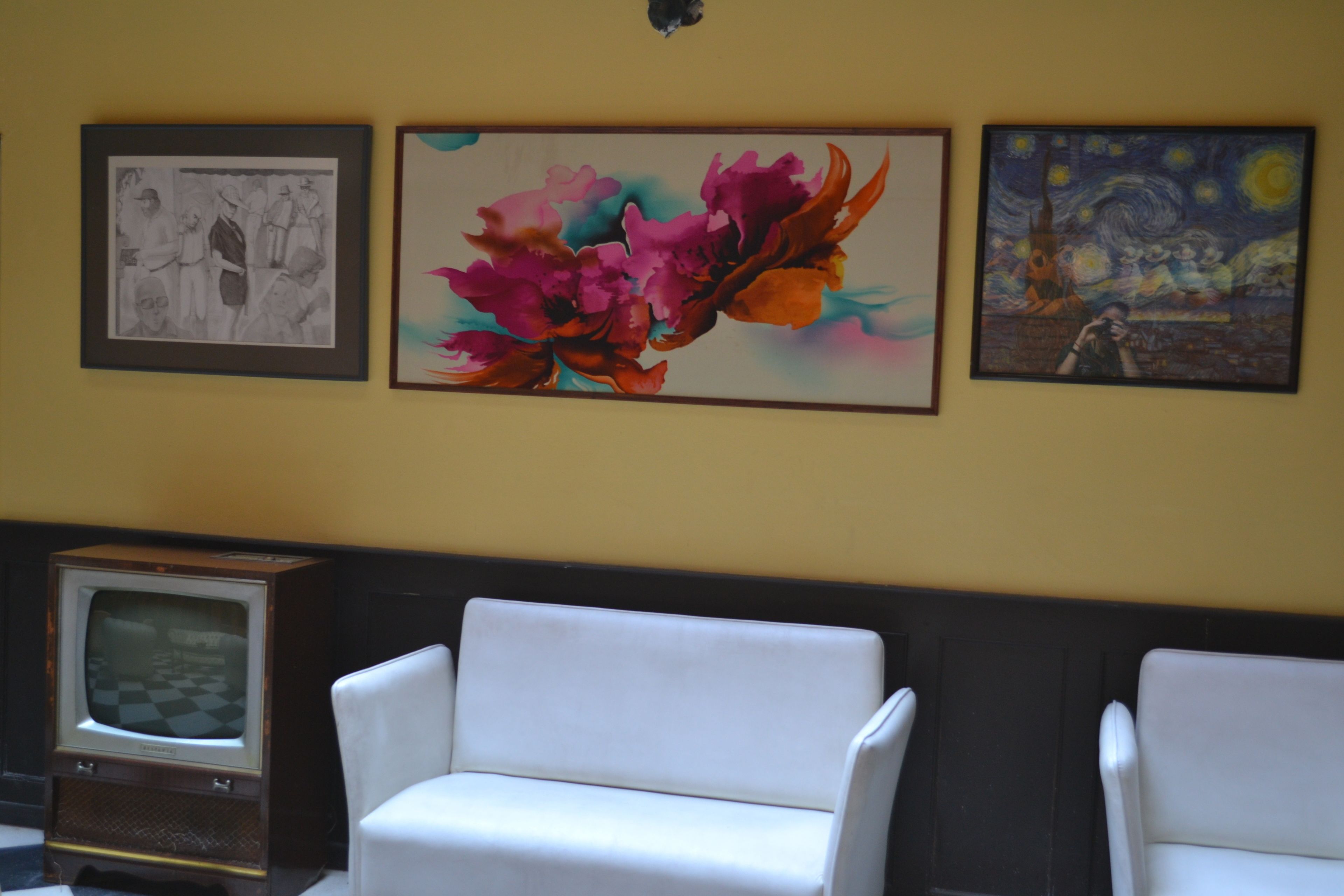 Lobby sitting area
