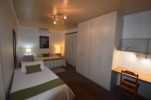1 bedroom, desk, soundproofing, iron/ironing board