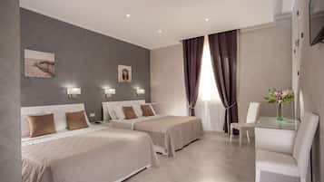 1 chambre, minibar, coffres-forts dans les chambres, bureau