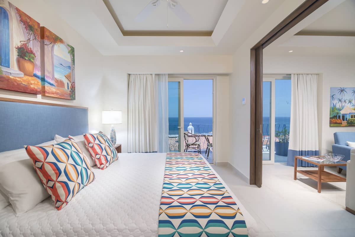 Suite Luxe, 1 chambre, cuisine, vue océan