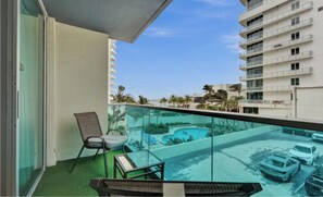 Luxury Apartment, 2 Bedrooms, Balcony, Ocean View | Terrace/patio