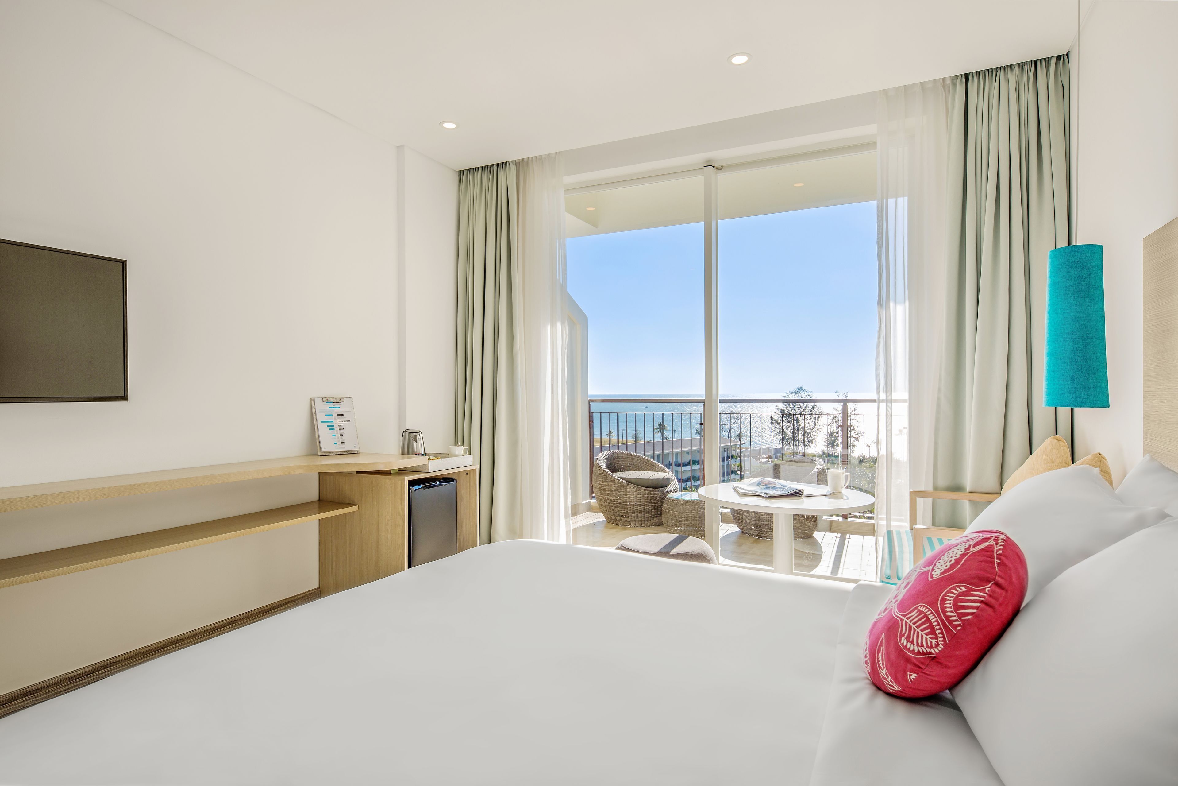 Minibar, in-room safe, blackout curtains, free cots/infant beds